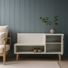 Solé Cane Accent Cabinet