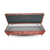 White Bloom Storage Ottoman