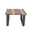 EpoxyLine Teak Wood Coffee Table