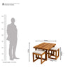 The Blossom Square Dining Set