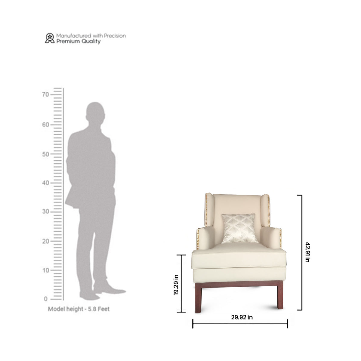 The Luxe Wingback Lounge Chair