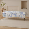 Peacock Bloom Ottoman Bench