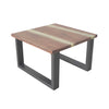 EpoxyLine Teak Wood Coffee Table