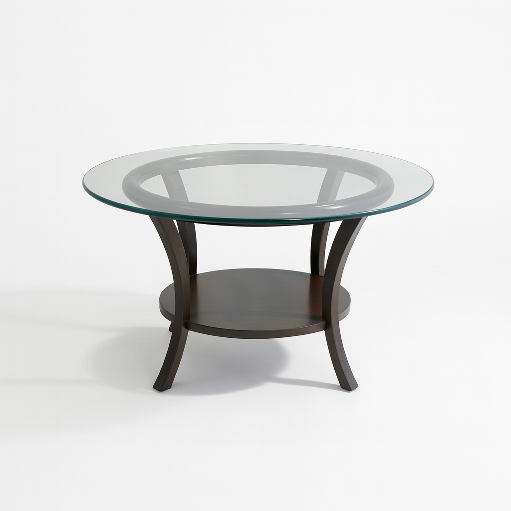 Arc Glass Centre Table
