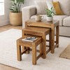 Terra Nesting Teak Tables