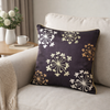 Purple Floral Burst Cushion Covers – Set of 2