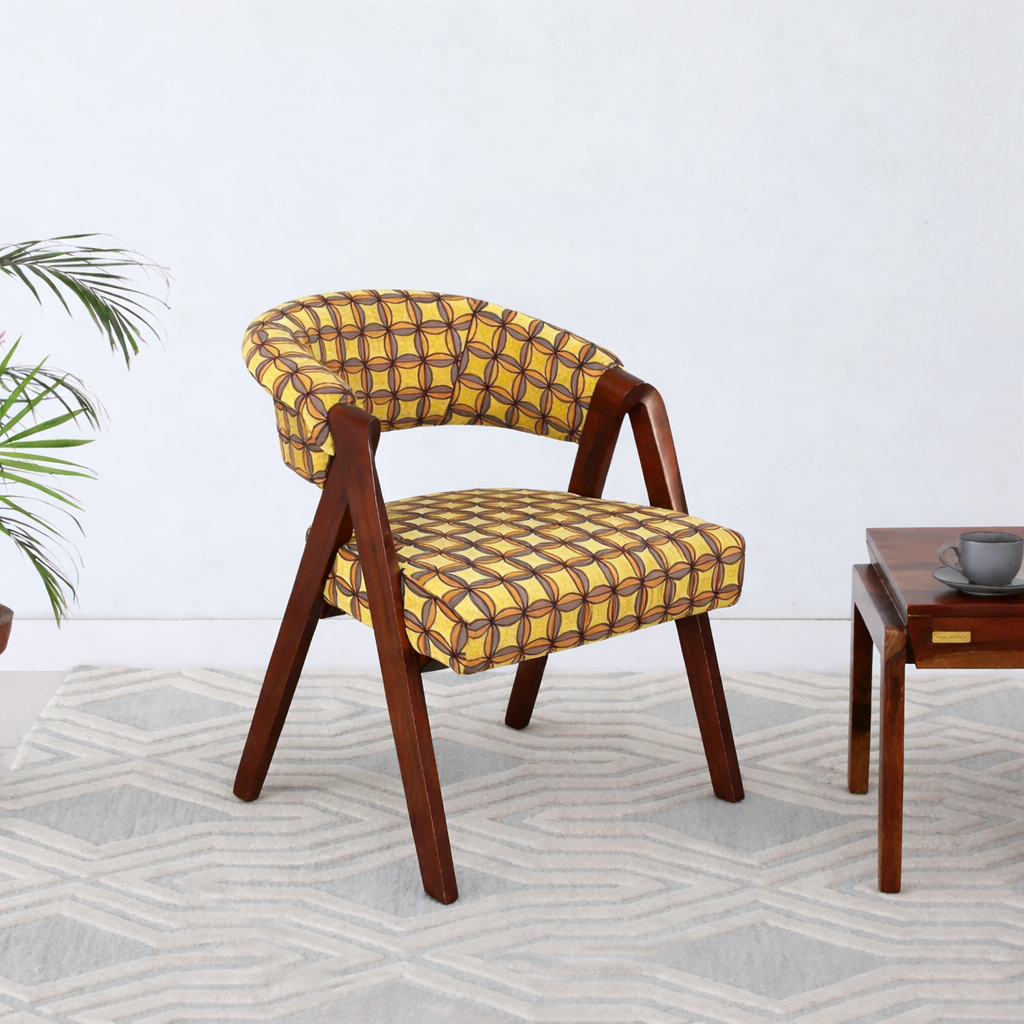 Mosaic Curve Armchair