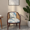 Rattan Lounge Chair - Azure