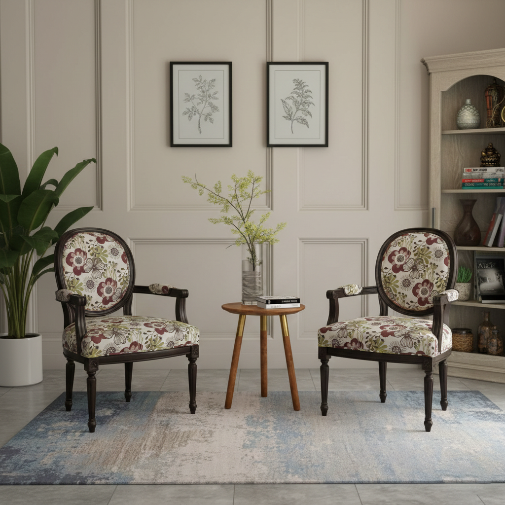 Floral Heritage Armchair