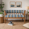 Azure Heritage Settee