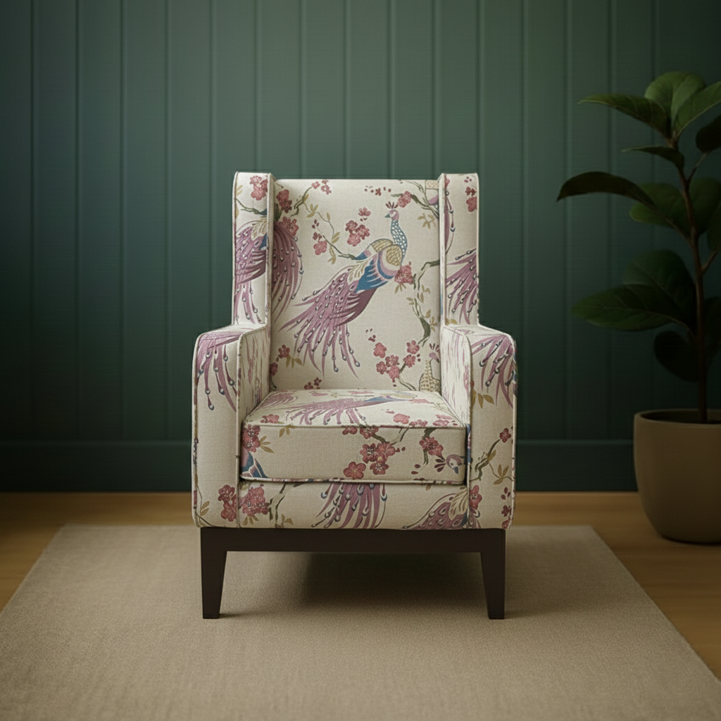 Regal Peacock Chair