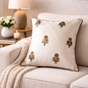 Blue Spiral Cushions - Set of 2