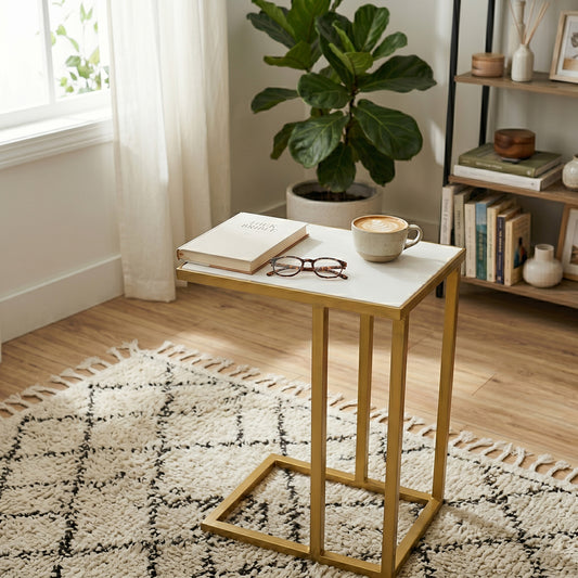 Luxe Gold Side Table