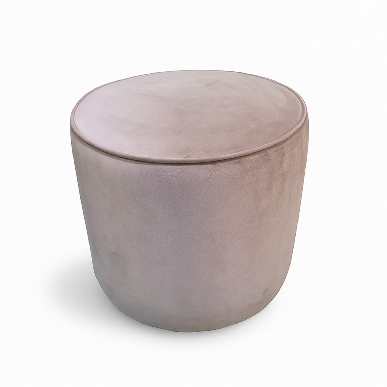 Minimalist Round Pouffe