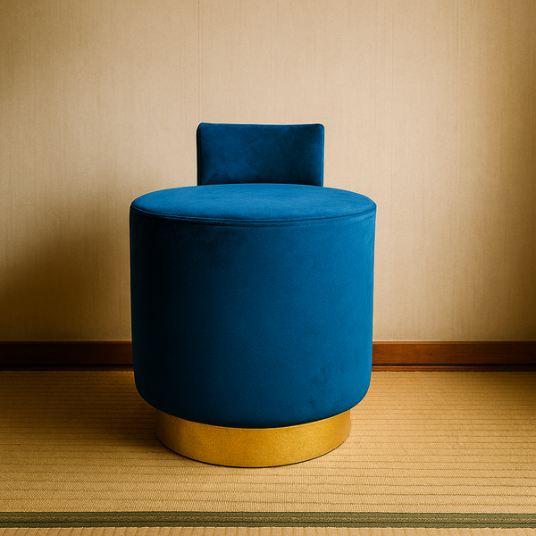 Royal Velvet Pouffe