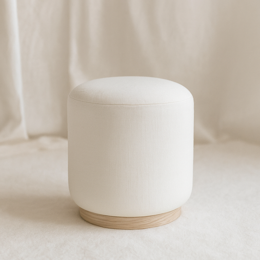Sereno Round Pouffe