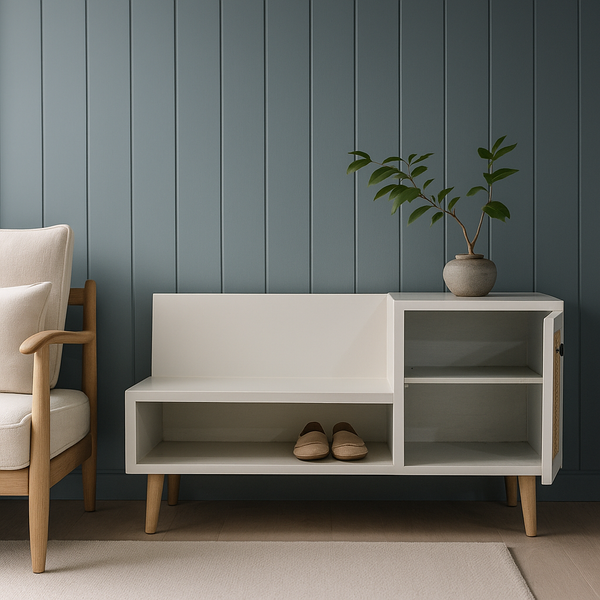Solé Cane Accent Cabinet