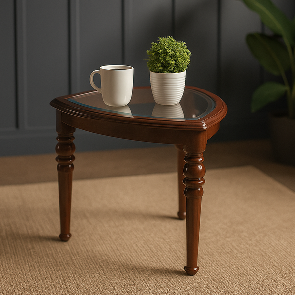 Classic Triad Glass-Top Table