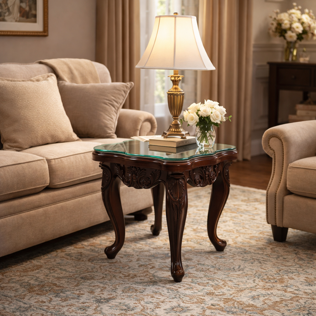 Classic Glass Centre Table