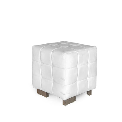 Luxe Cube Pouffe