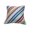 Viva Stripe Embroidered Cushion Cover Set