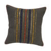 Grey Multicolor Striped Cushion Covers – Set of 2