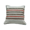 Terra Zigzag Embroidered Cushion Cover Set