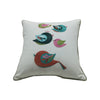Aviary Charm Embroidered Cushion Cover Set
