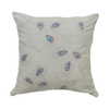 White Paisley Cushion Covers – Set of 2