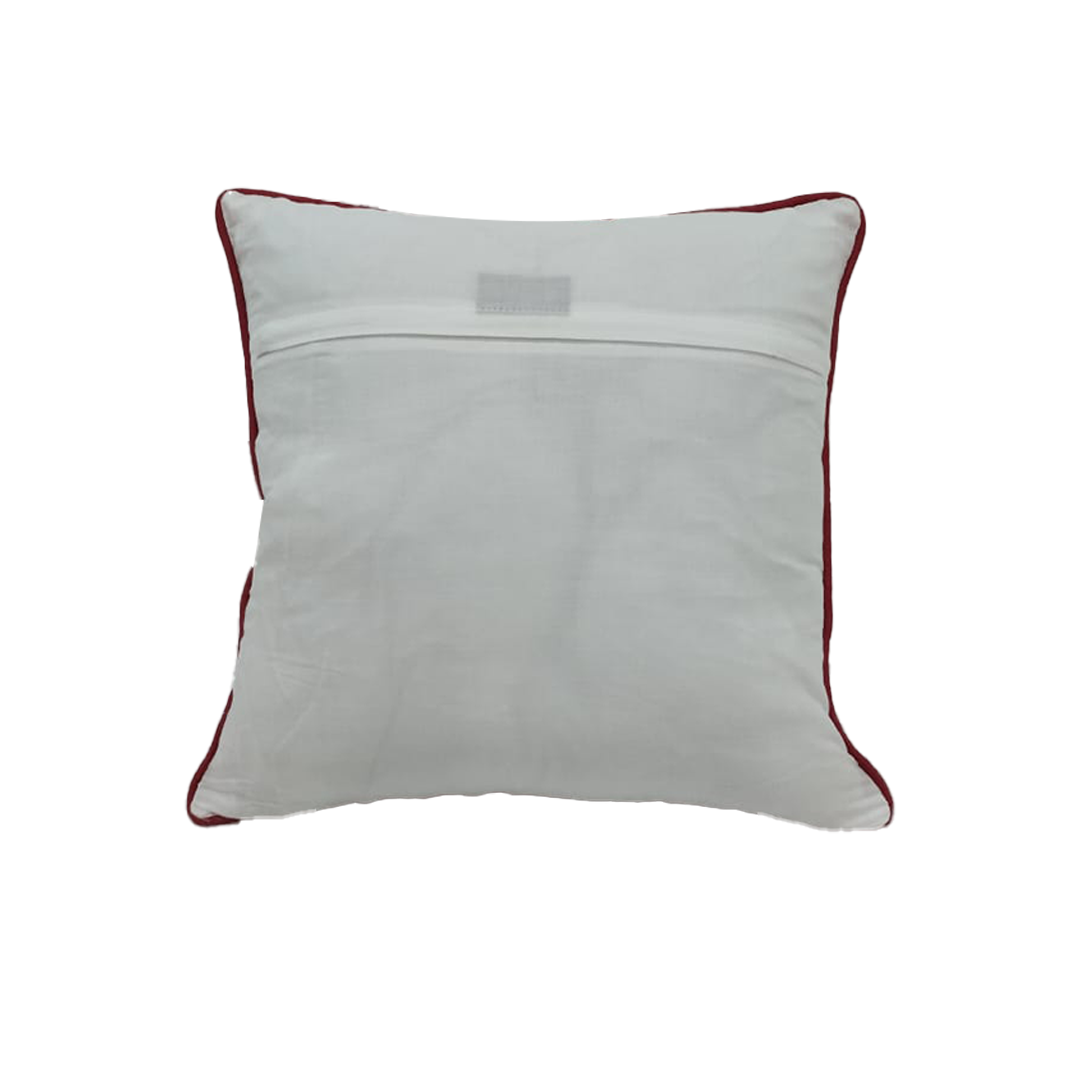 Multicolor Heart Pattern Cushion Covers – Set of 2