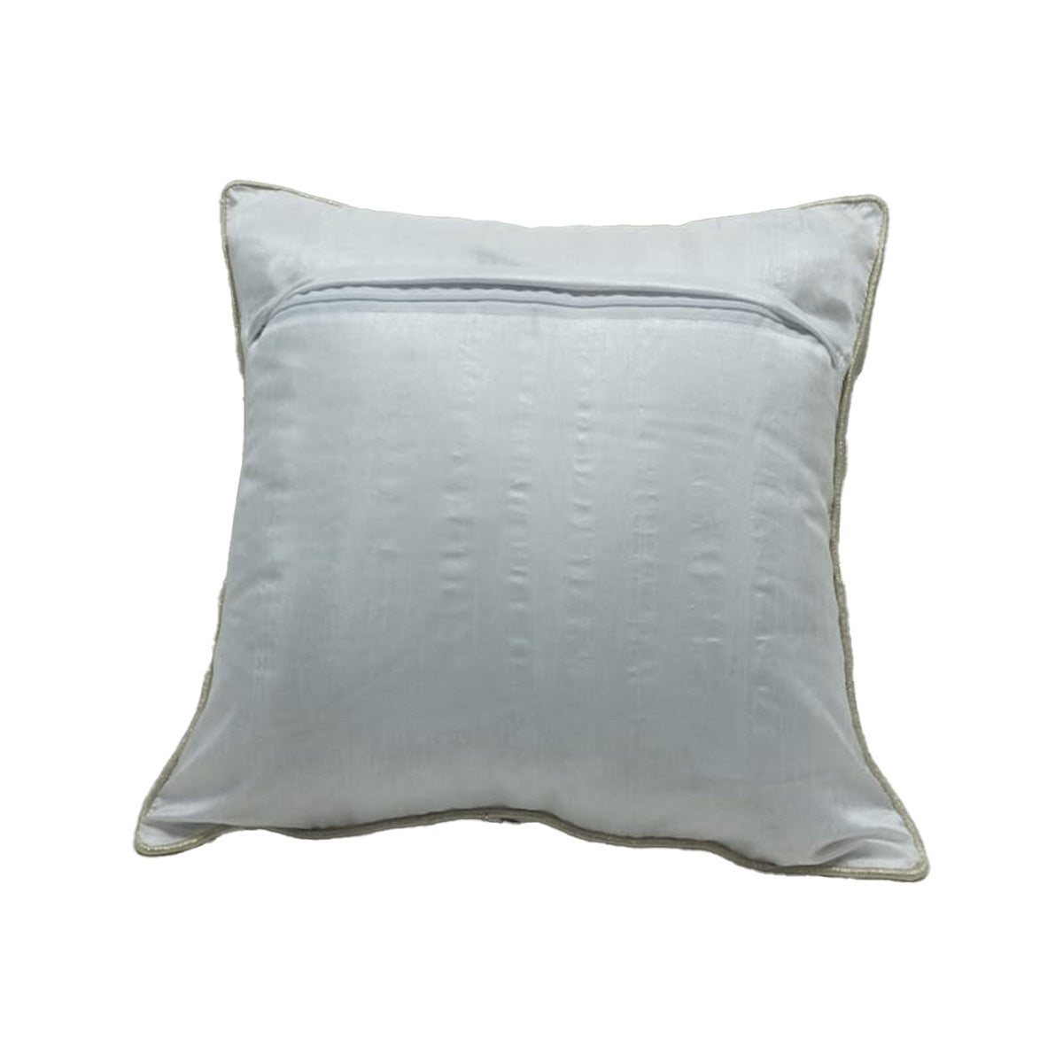 Serene Wave Hand Embroidered Cushion Cover Set