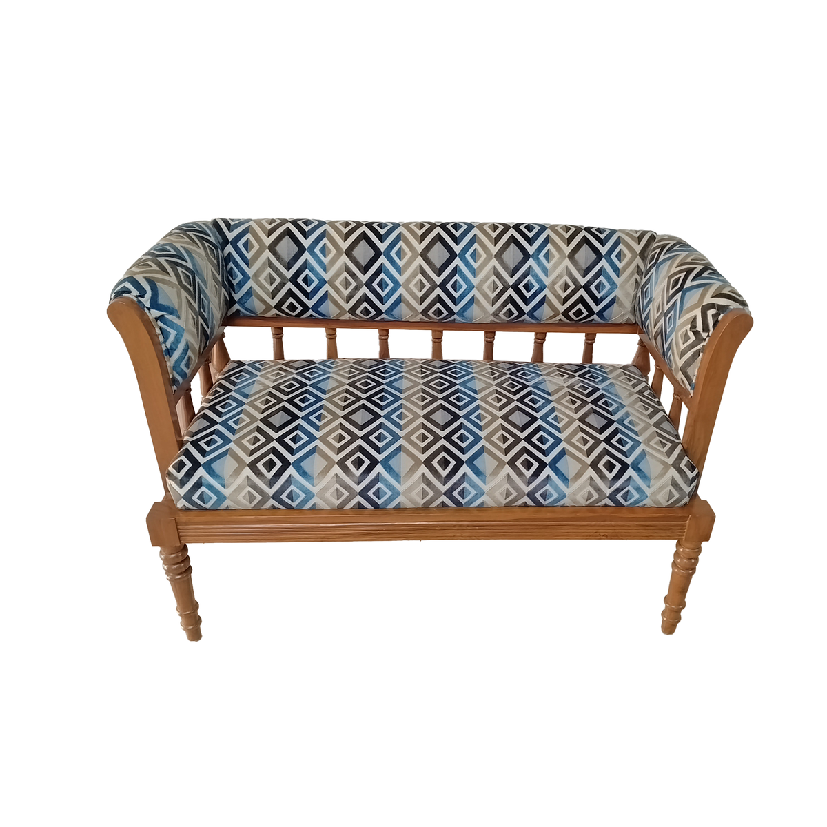 Azure Heritage Settee