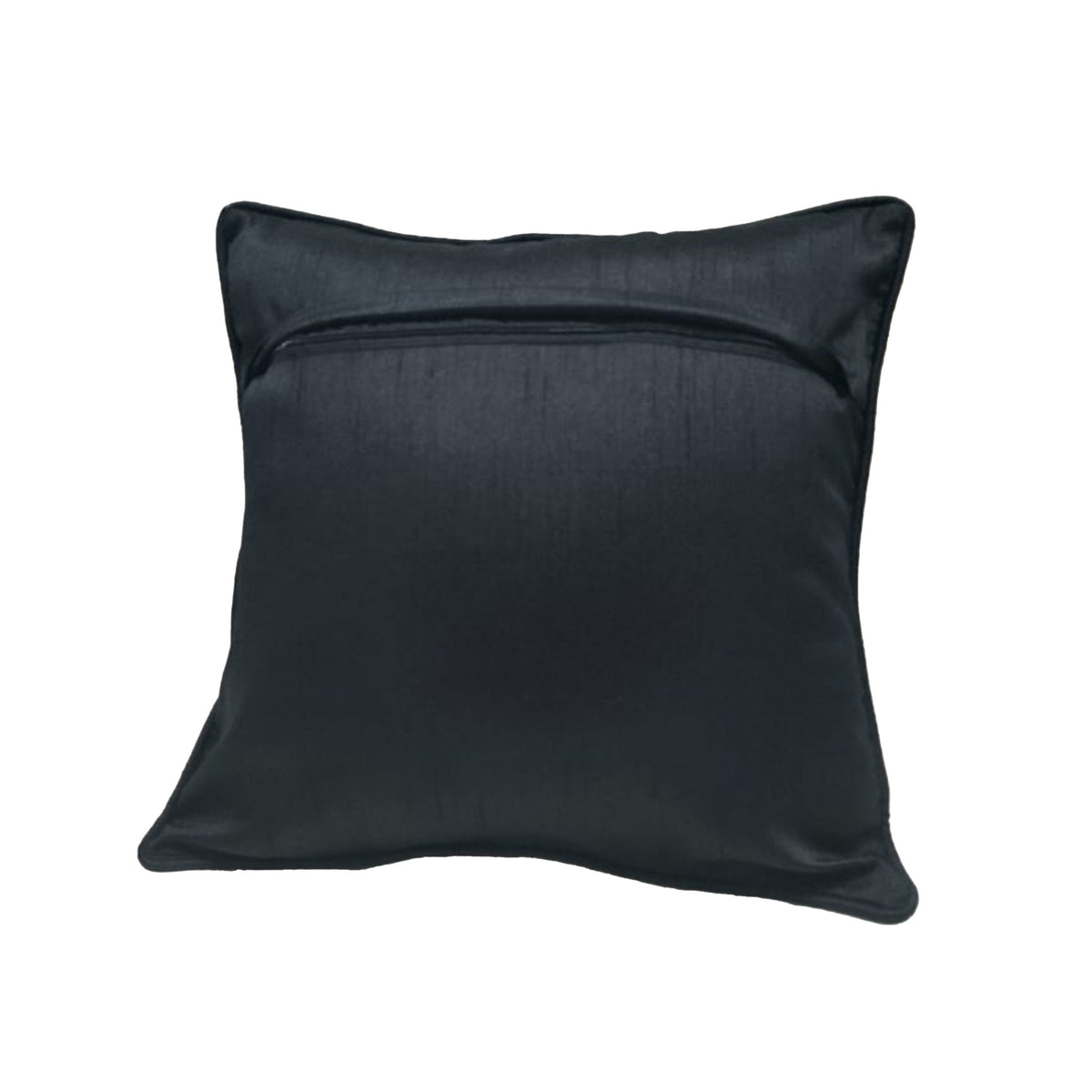 Noir Orbit Embroidered Cushion Cover Set
