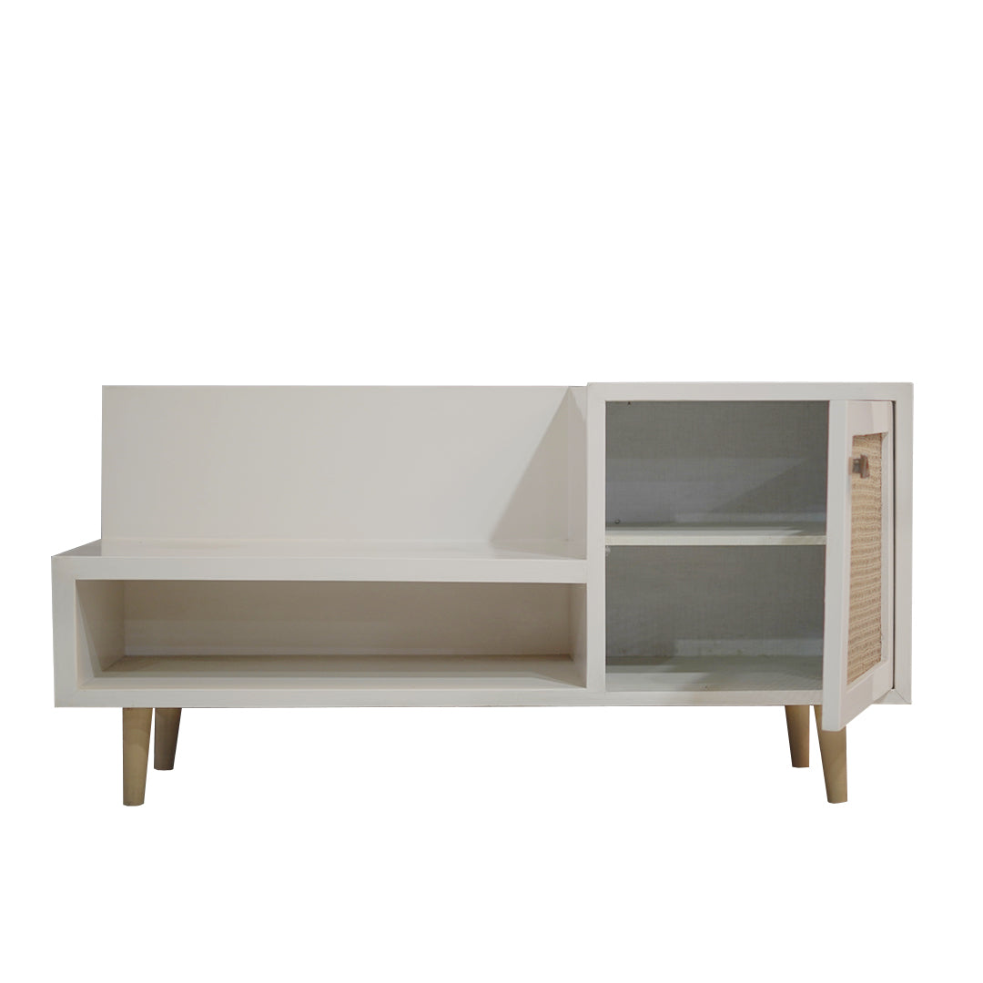 Solé Cane Accent Cabinet

