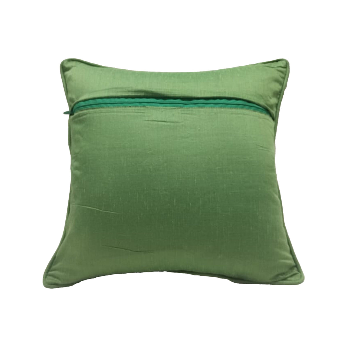 Marigold Paisley Hand Embroidered Cushion Cover Set
