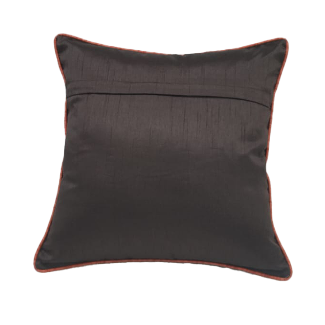Grey Multicolor Striped Cushion Covers – Set of 2