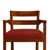 Teak Harmony Chair - Crimson