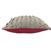 Beige Textured Scallop Cushion Covers – Set of 2
