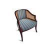 Coastal Stripes Rattan Chair