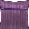 Purple Textured Striped Cushion Covers – Set of 2