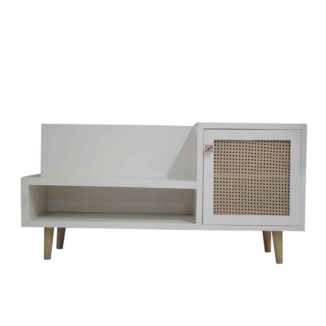 Solé Cane Accent Cabinet

