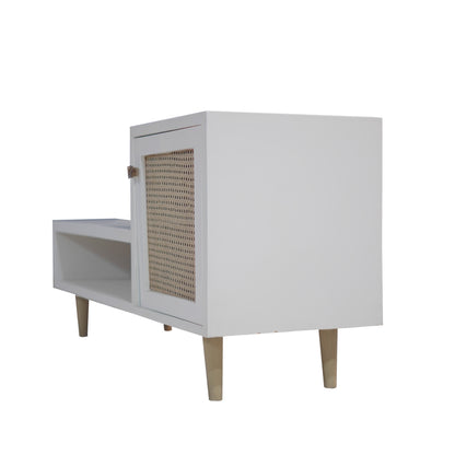 Solé Cane Accent Cabinet

