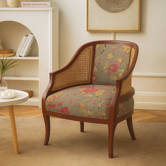 Maharani Bloom Velvet Chair