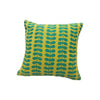 Soleil Leaf Embroidered Cushion Cover Set