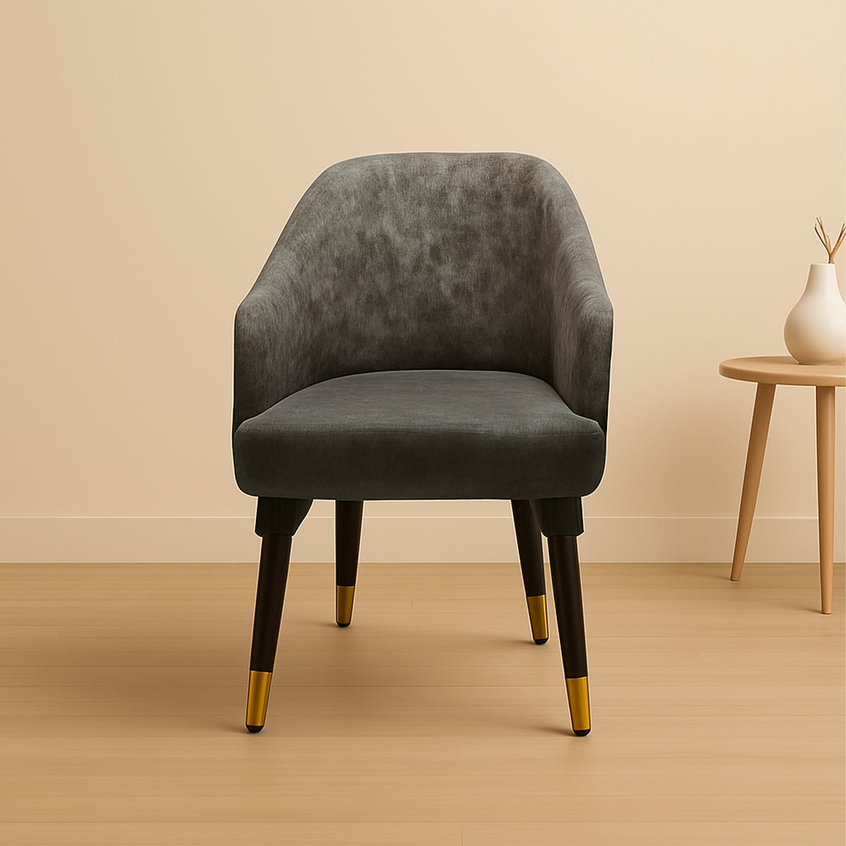Velvet Ember Chair
