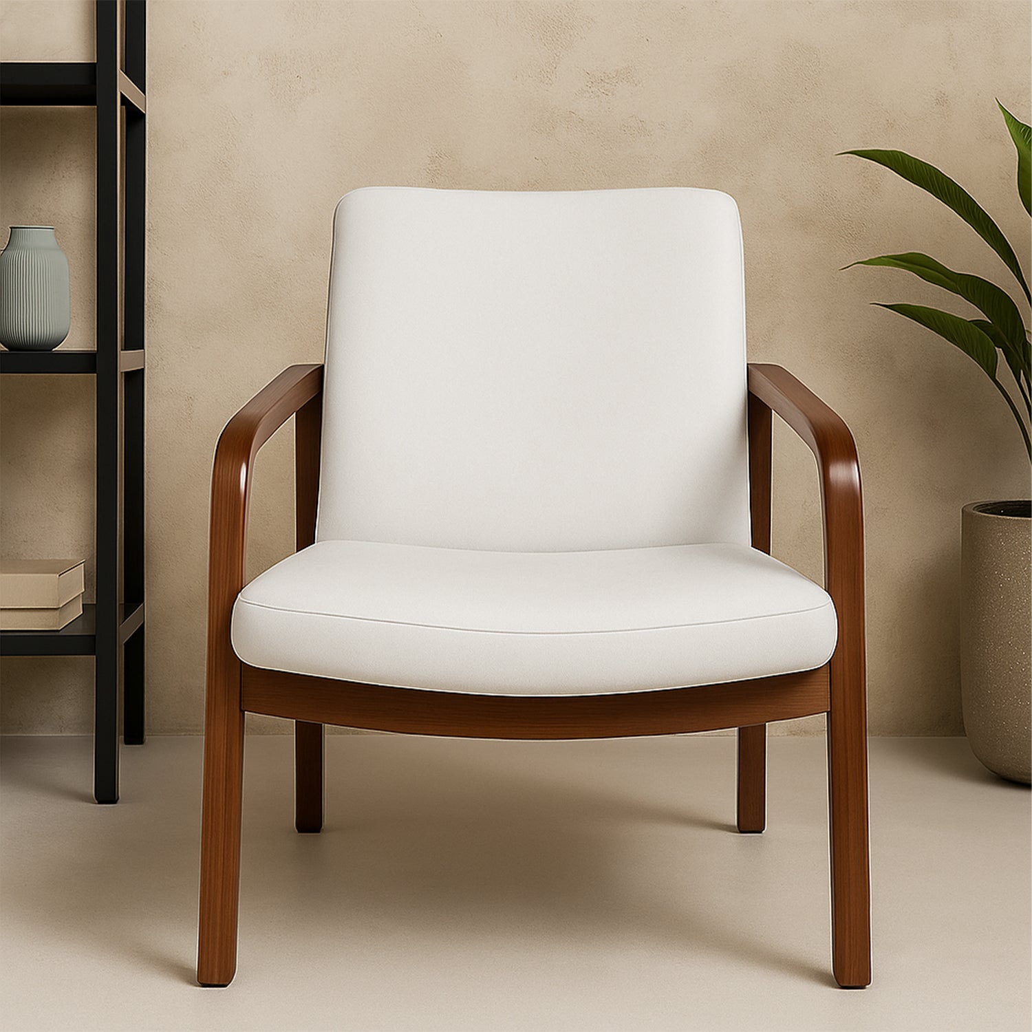Sleek Curve Lounge Chair