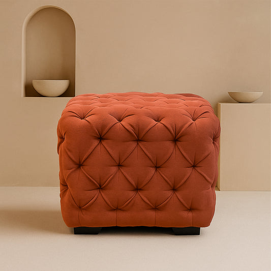 Chesterfield Cube Pouffe