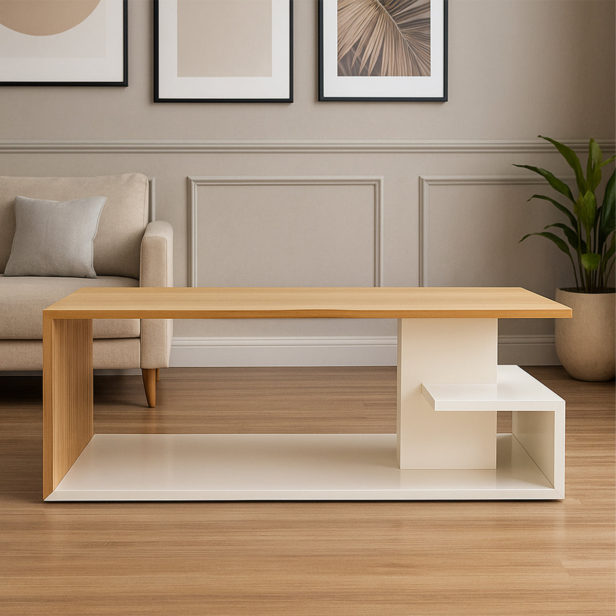 Nordico Dual-Tone Coffee Table