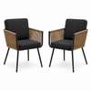 MODERN OUTDOOR PATIO CHAIR SET