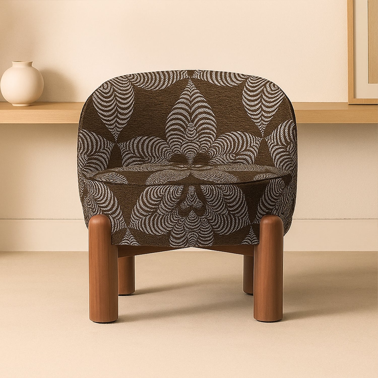 Riviera Striped Lounge Chair